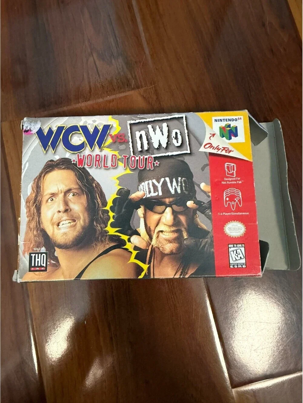 Complete  WCW vs. NWO World Tour (Nintendo 64, 1997) CIB